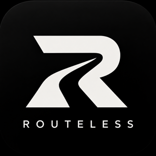 ROUTELESS のロゴ